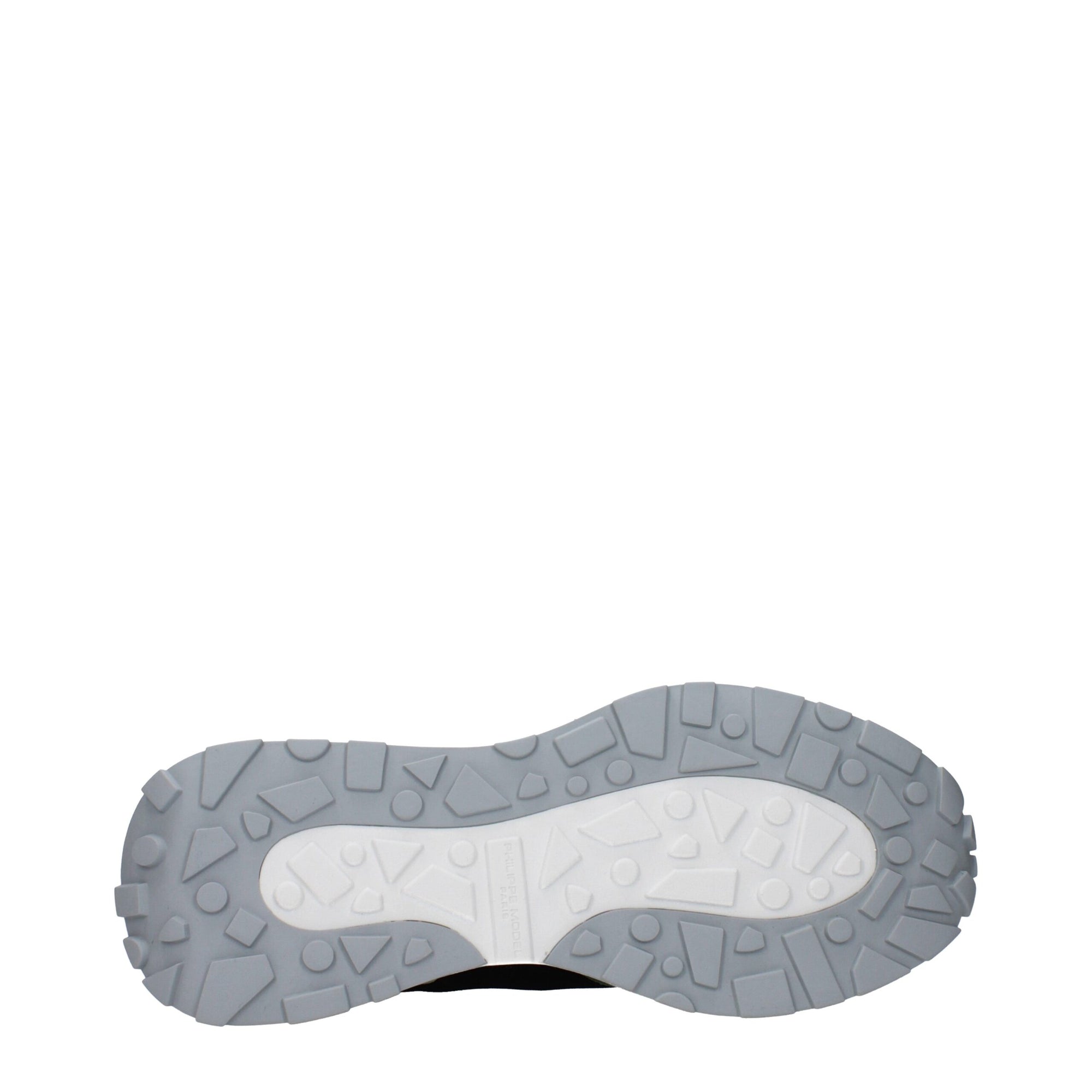 Philippe Model Black Fabric Athletic Sneakers