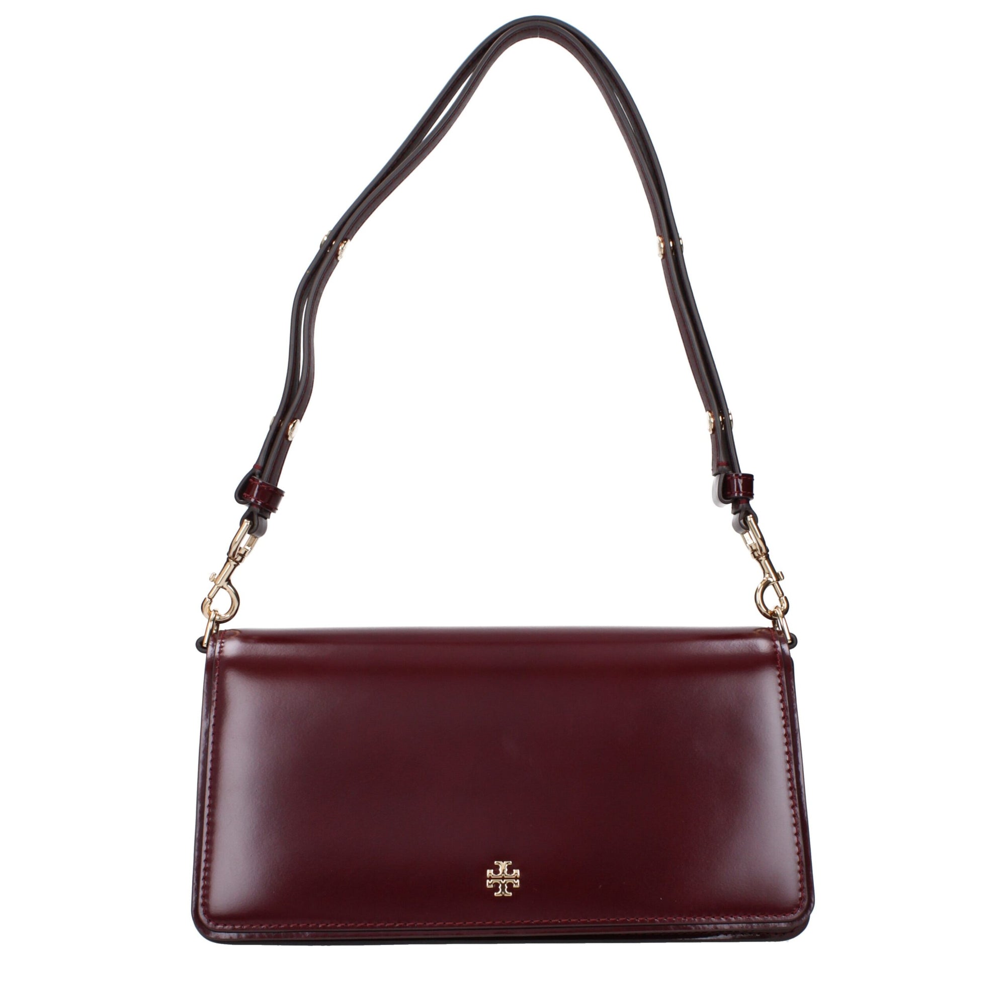Tory Burch Red Leather Shoulder Bags