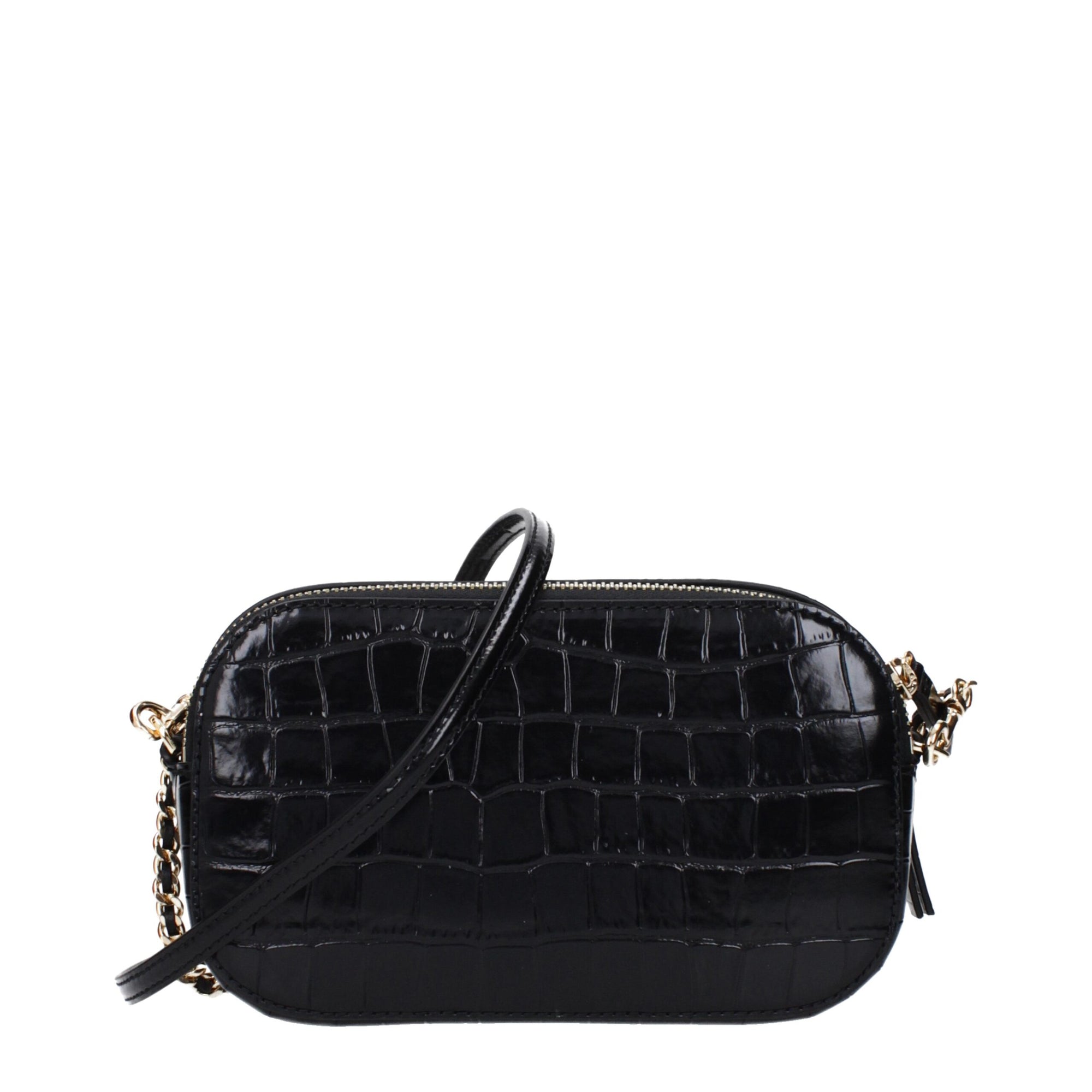 Tory Burch Black Leather Crossbody Bags