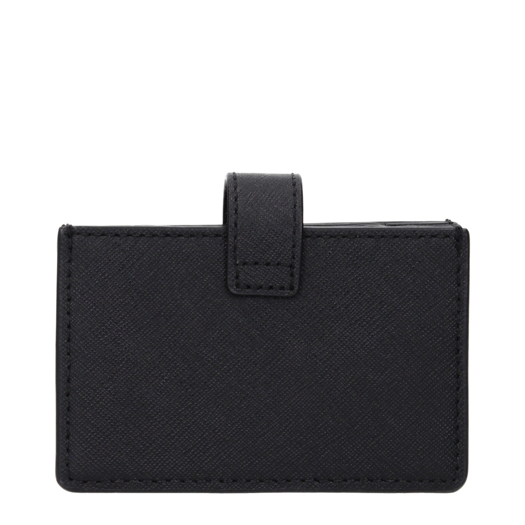 Michael Kors Black Leather Cardholders