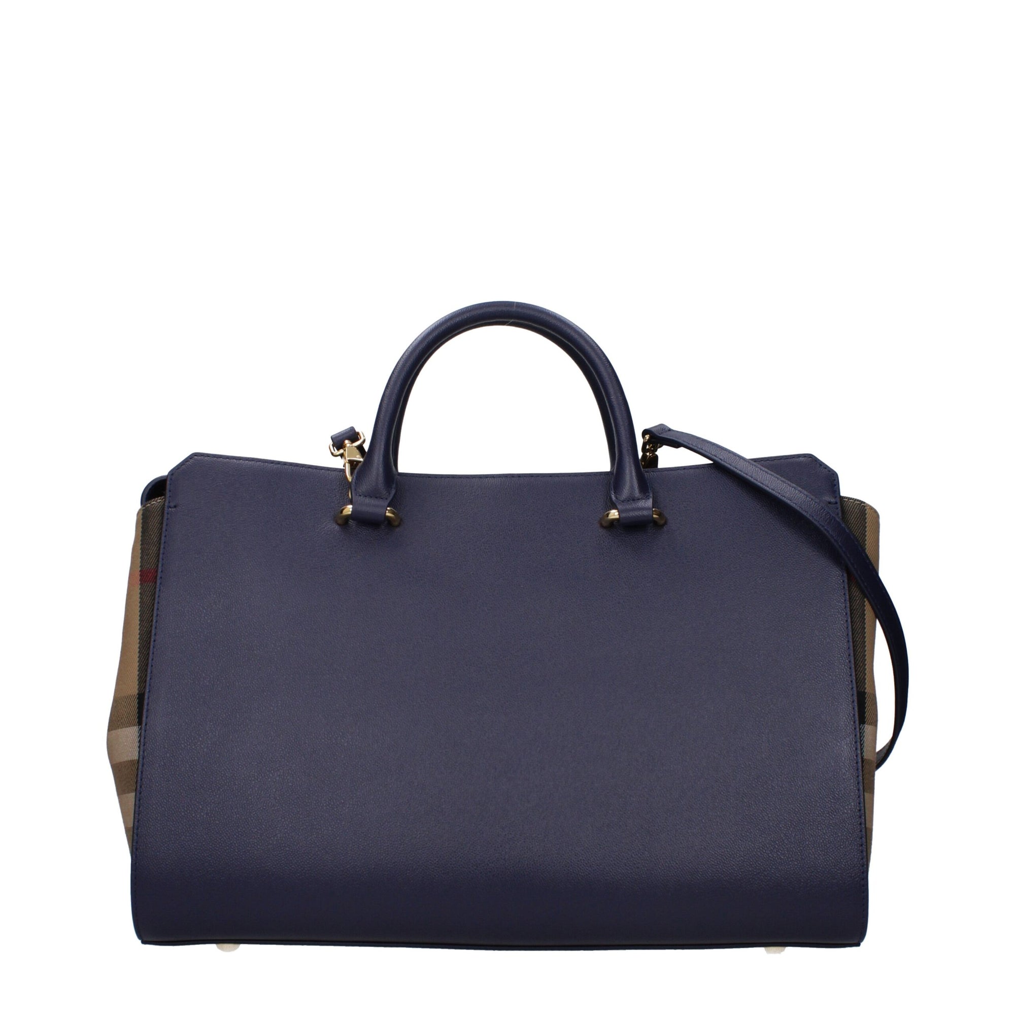 Burberry Blue Leather Handbags