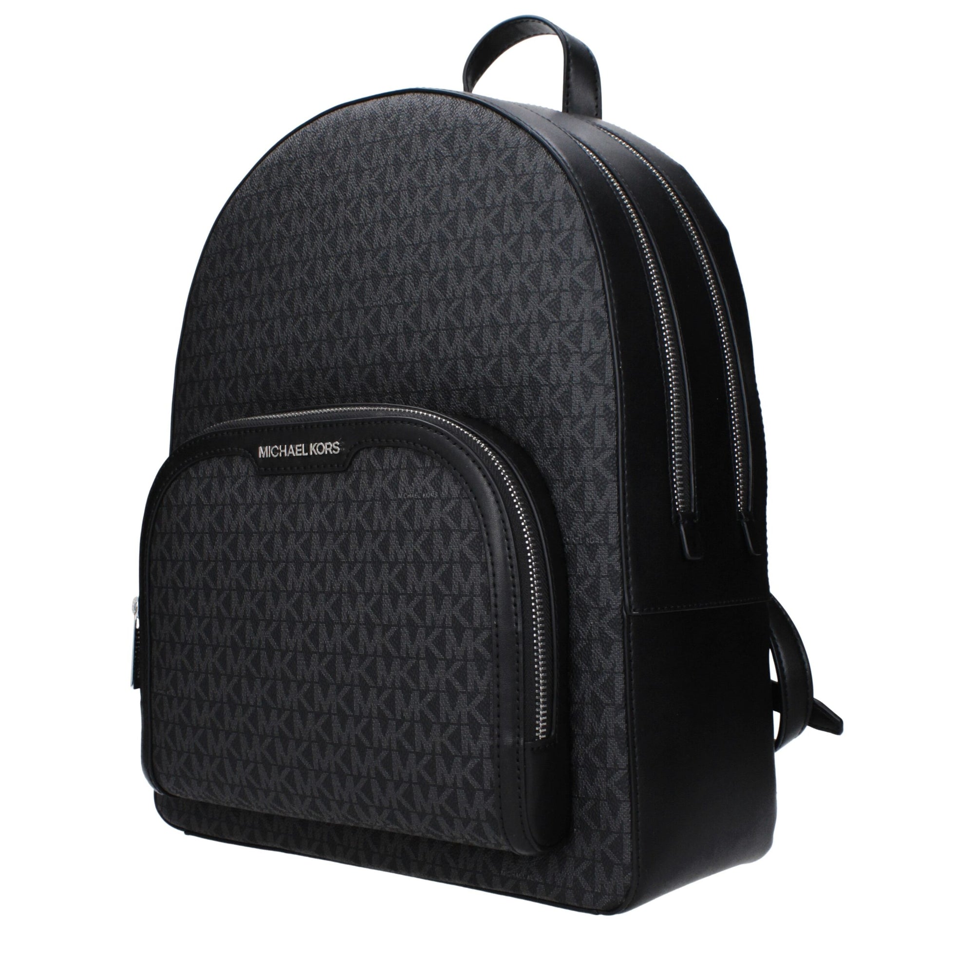 Michael Kors Black Fabric Backpacks