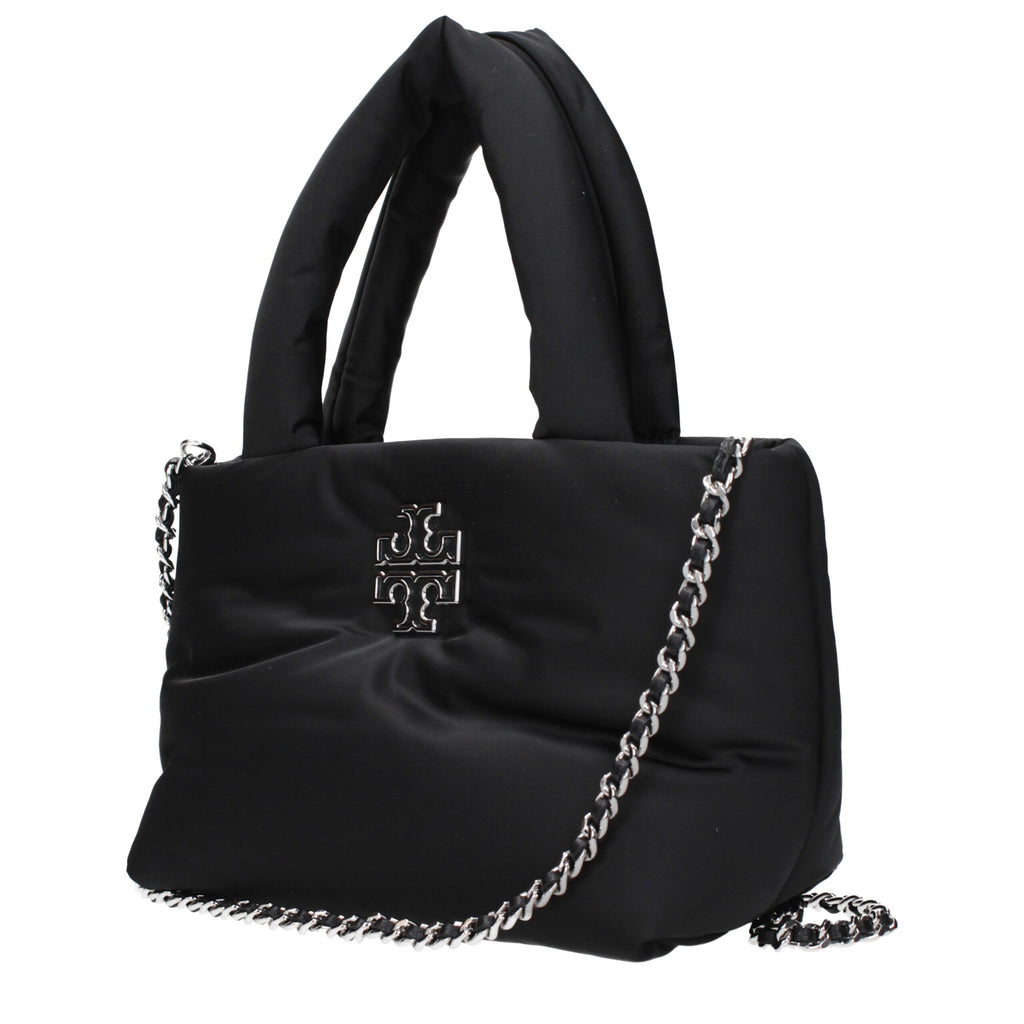 Tory Burch Black Fabric Handbags