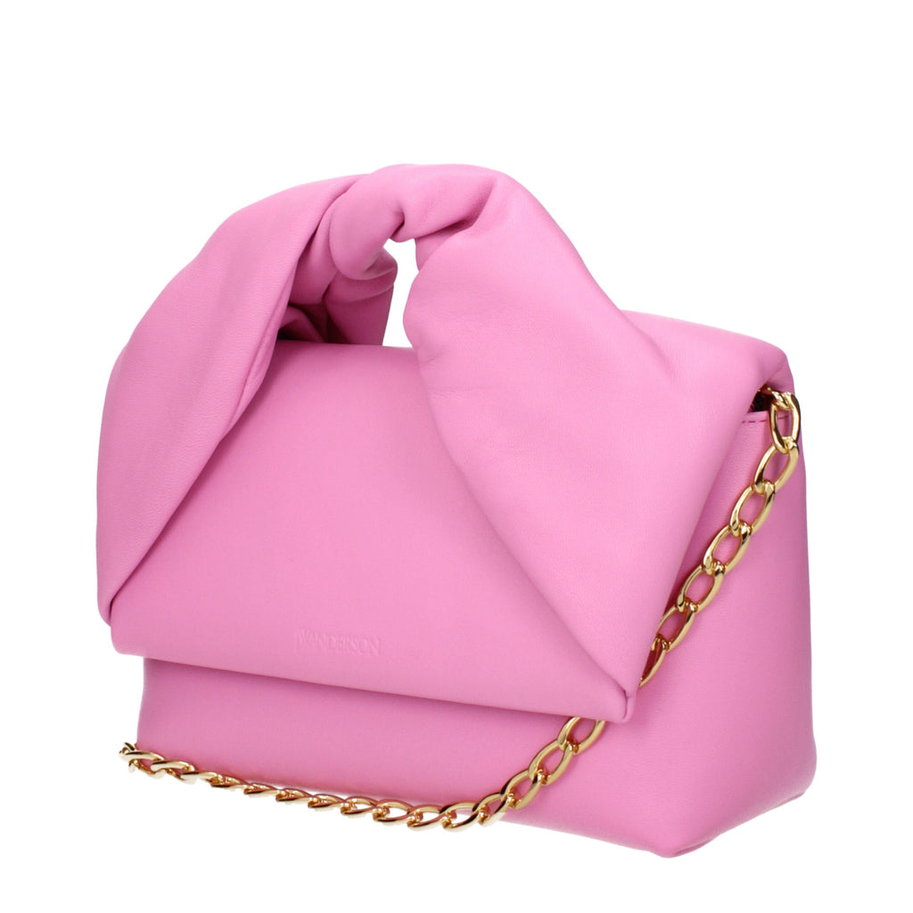 Jw Anderson Pink Leather Handbags