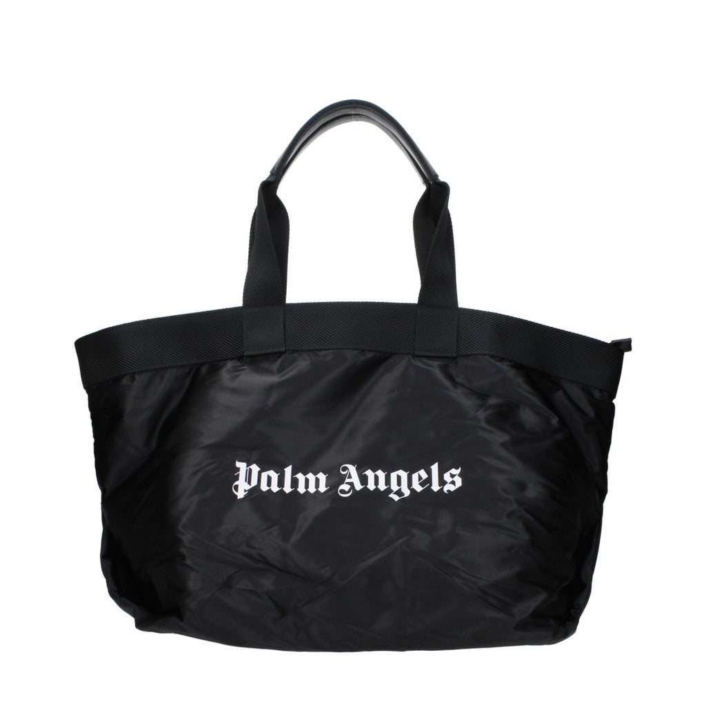 Palm Angels Black Fabric Shoulder Bags
