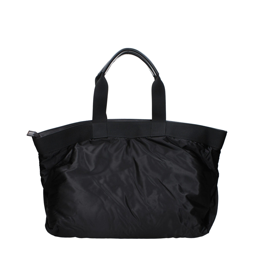 Palm Angels Black Fabric Shoulder Bags