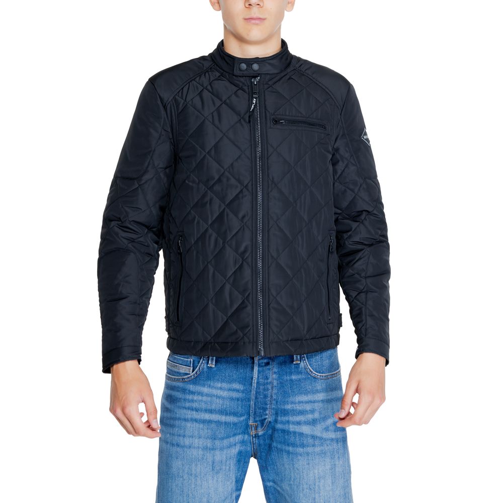 Replay Black Polyamide Jackets & Coat