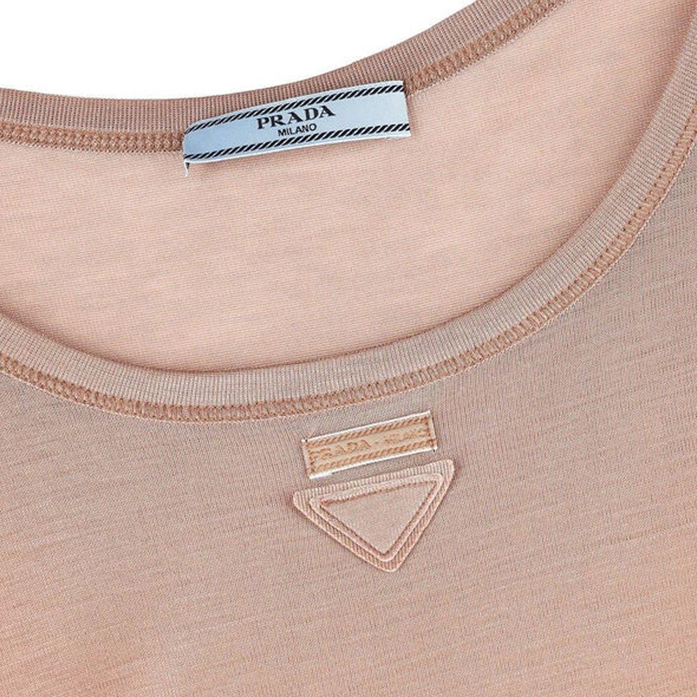 Prada Sleeveless Logo Top