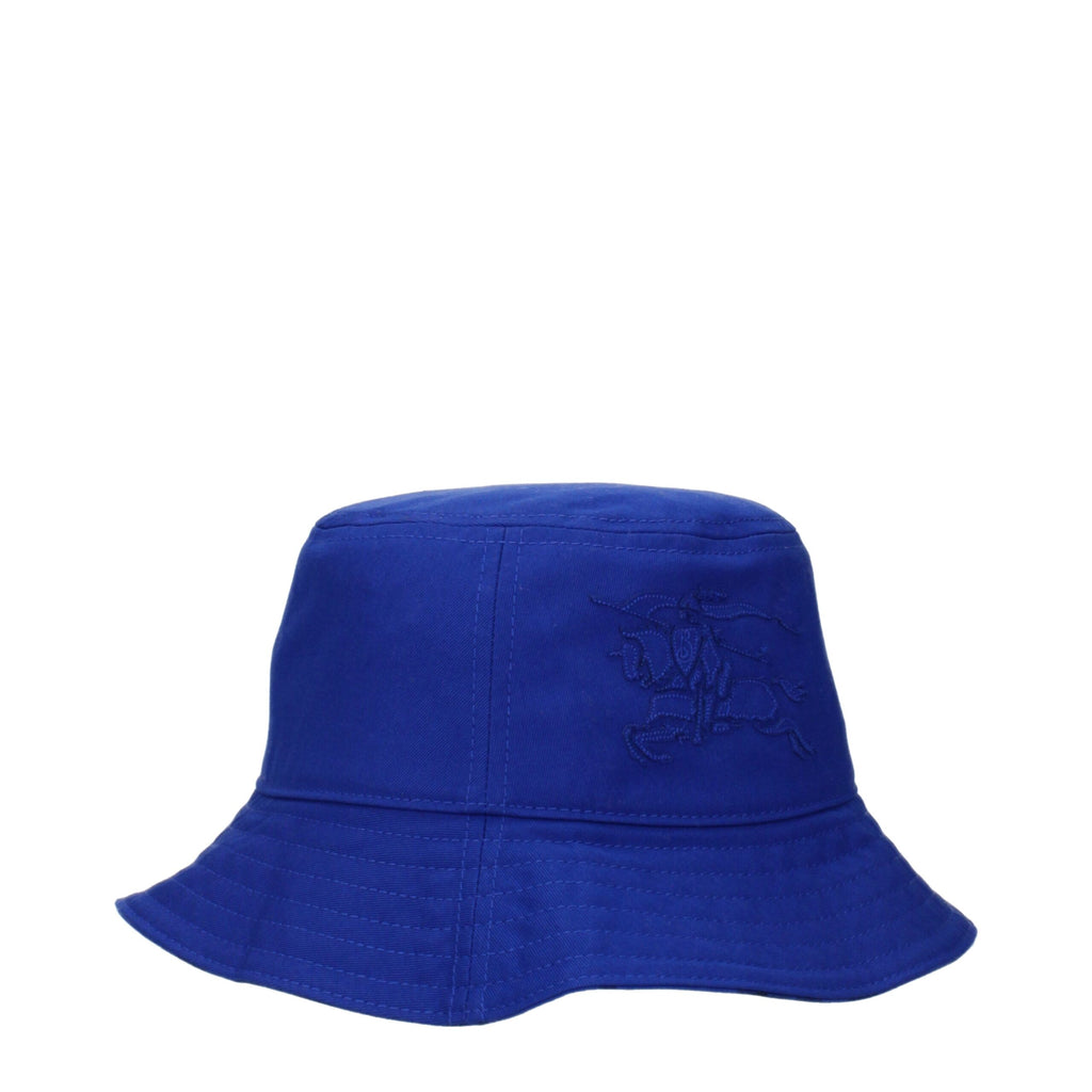 Burberry Blue Fabric Bucket Hats