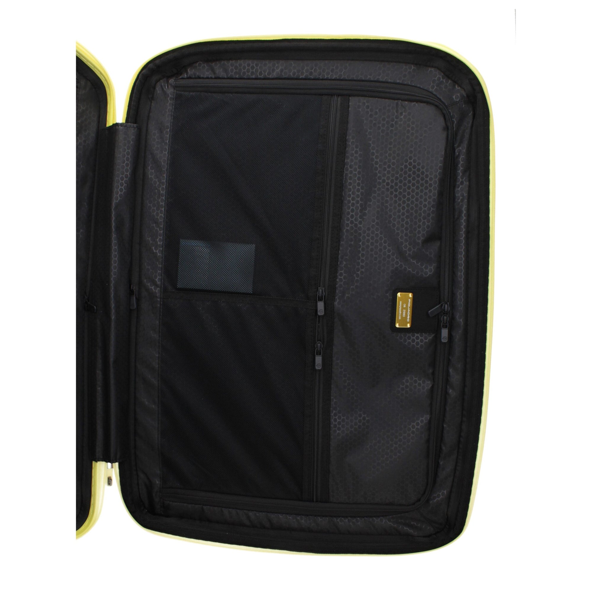 Piquadro Yellow Polycarbonate Luggage And Travel