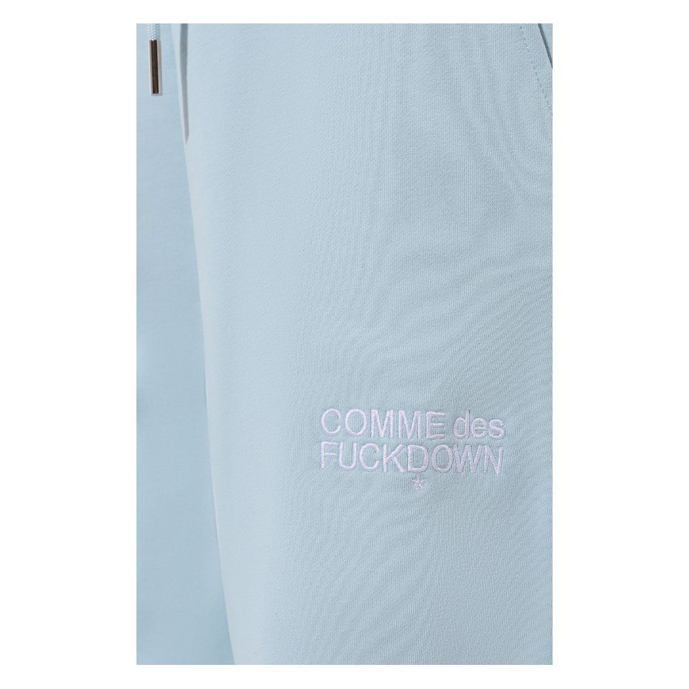 Comme Des Fuckdown Blue Cotton Men Sweatpants