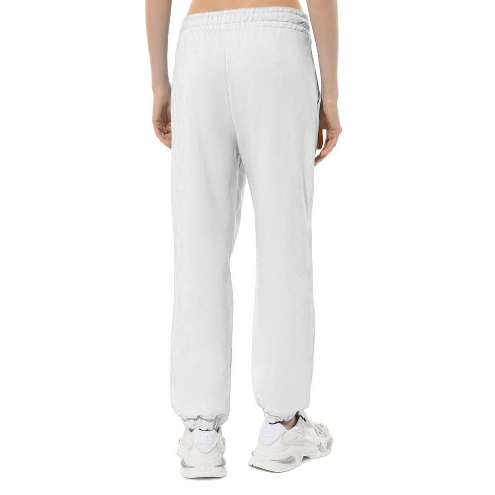 Comme Des Fuckdown White Cotton Jeans & Pant