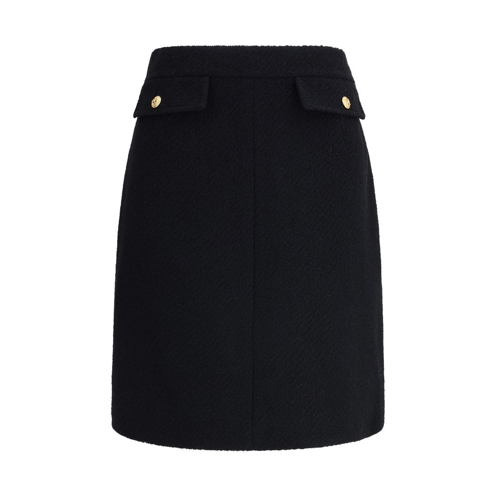 Chloé Bouclé wool midi Skirt