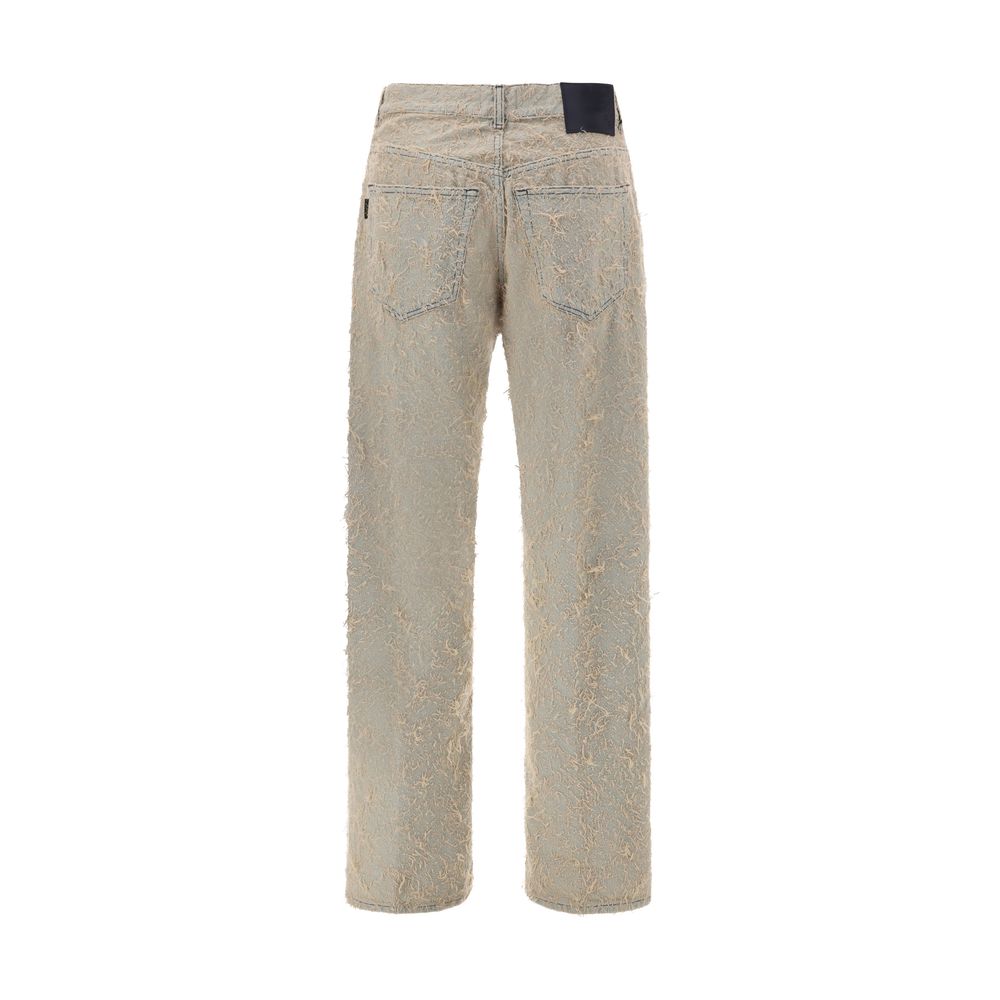 Haikure Jeans with pilling effect