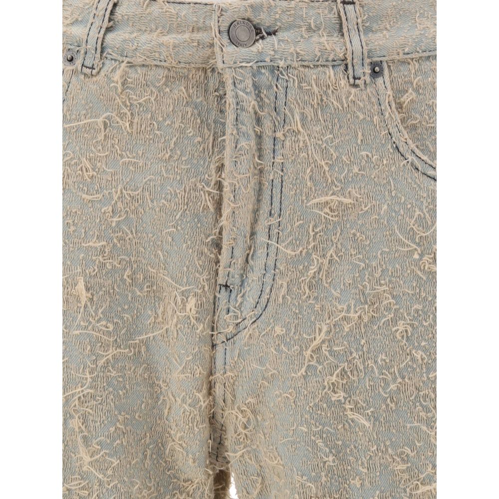 Haikure Jeans with pilling effect