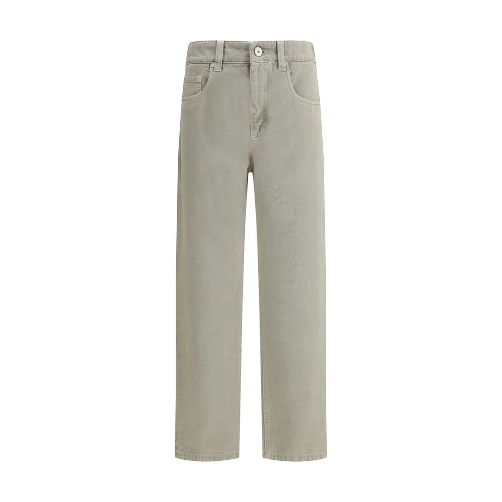 Brunello Cucinelli Straight Dyed Jeans
