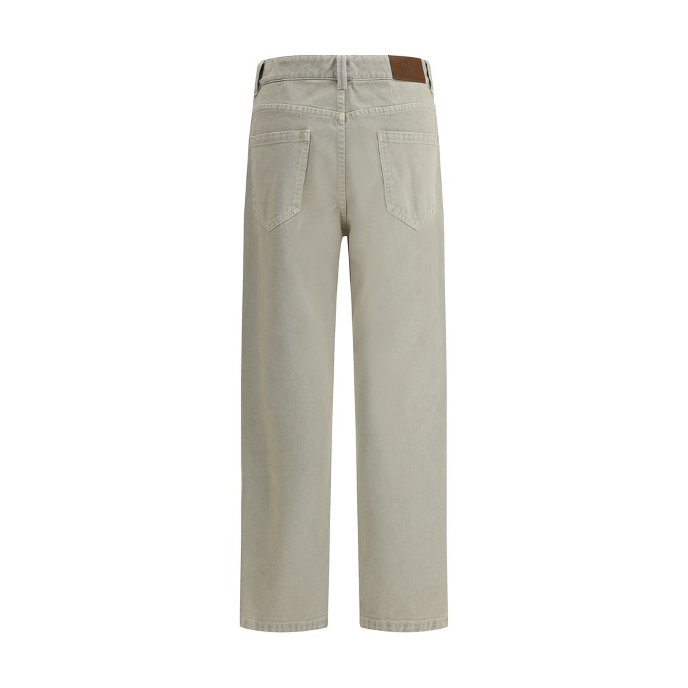 Brunello Cucinelli Straight Dyed Jeans