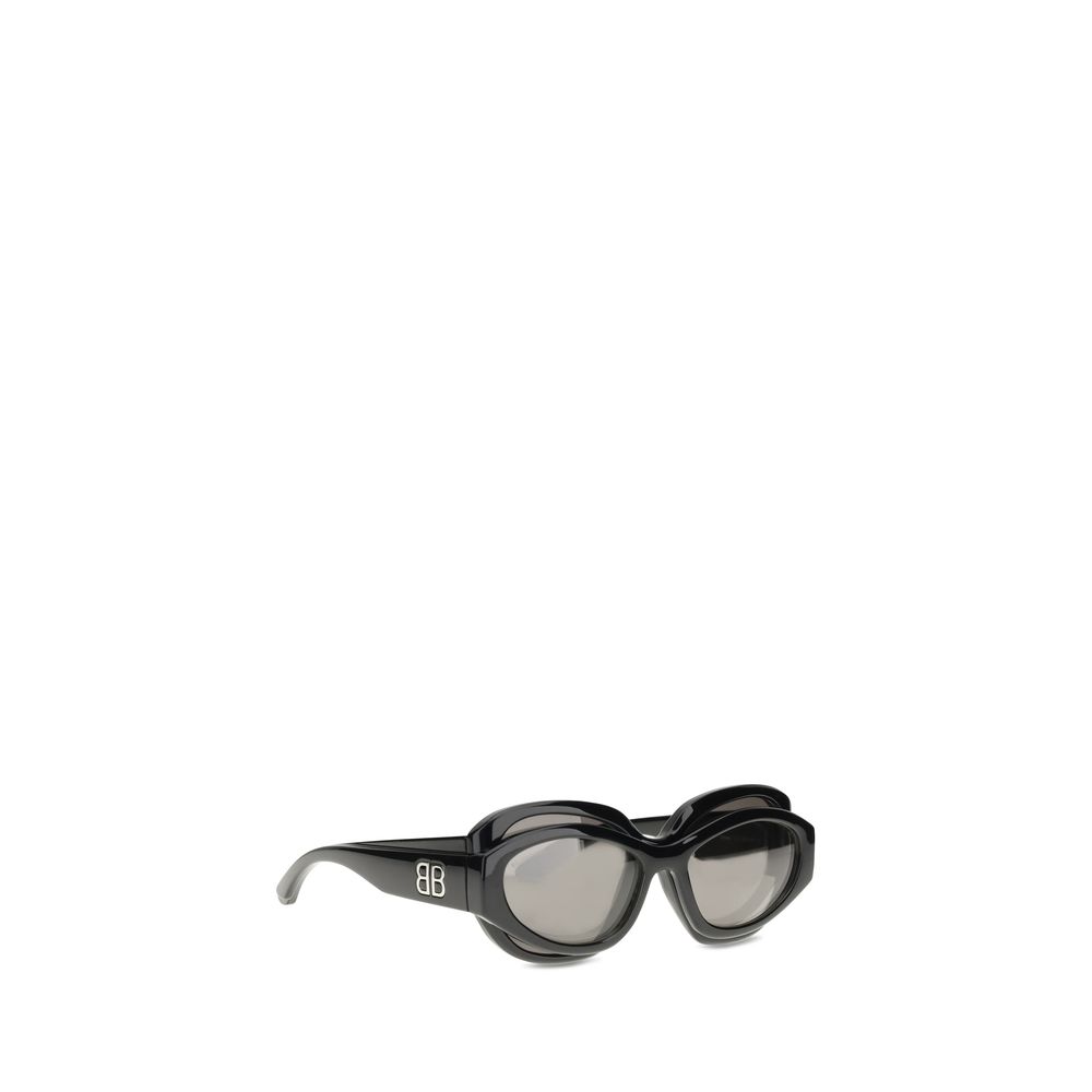 Balenciaga Superbusy Round Sunglasses