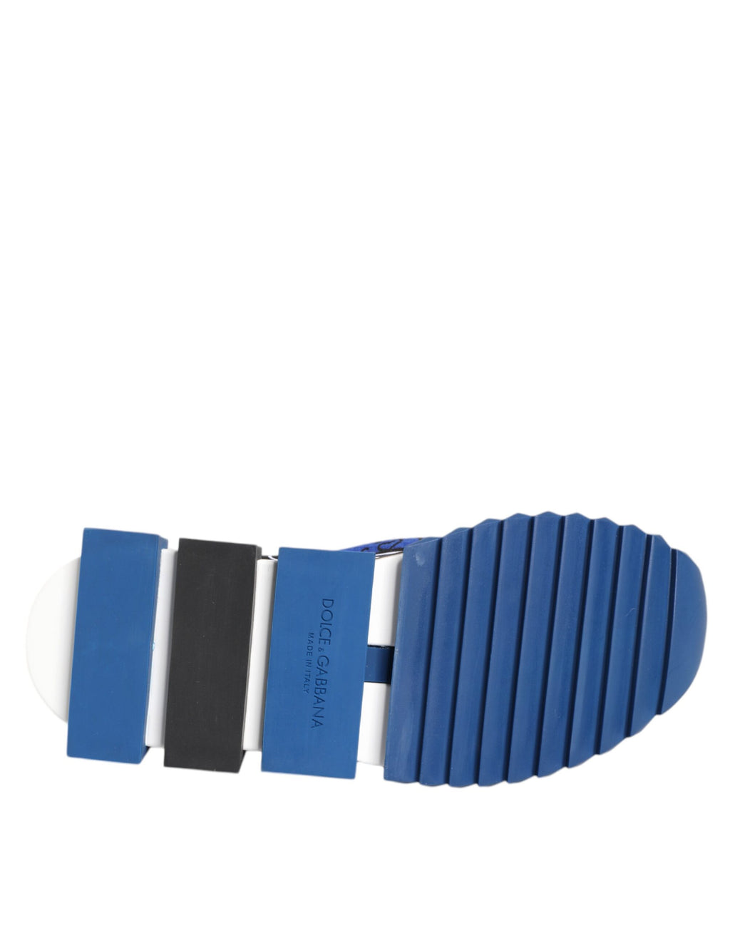 Dolce & Gabbana Blue Sorrento Low Top Sneakers Shoes