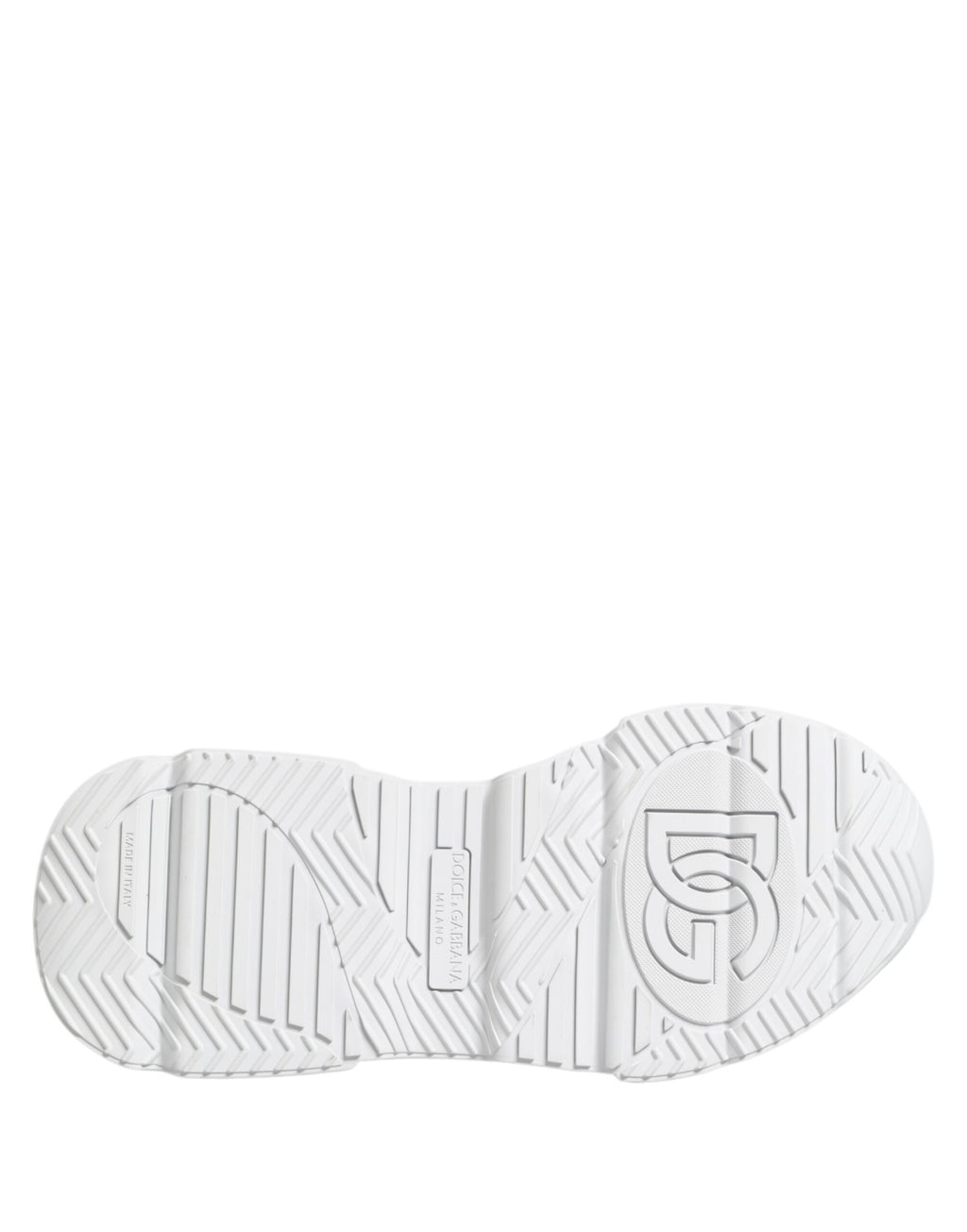 Dolce & Gabbana Gray Silver Daymaster Low Top Sneakers Shoes