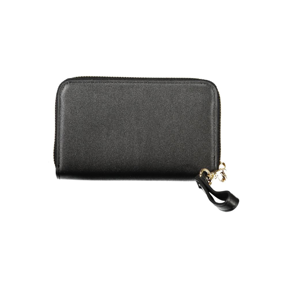 Mario Valentino Black Polyethylene Women Wallet