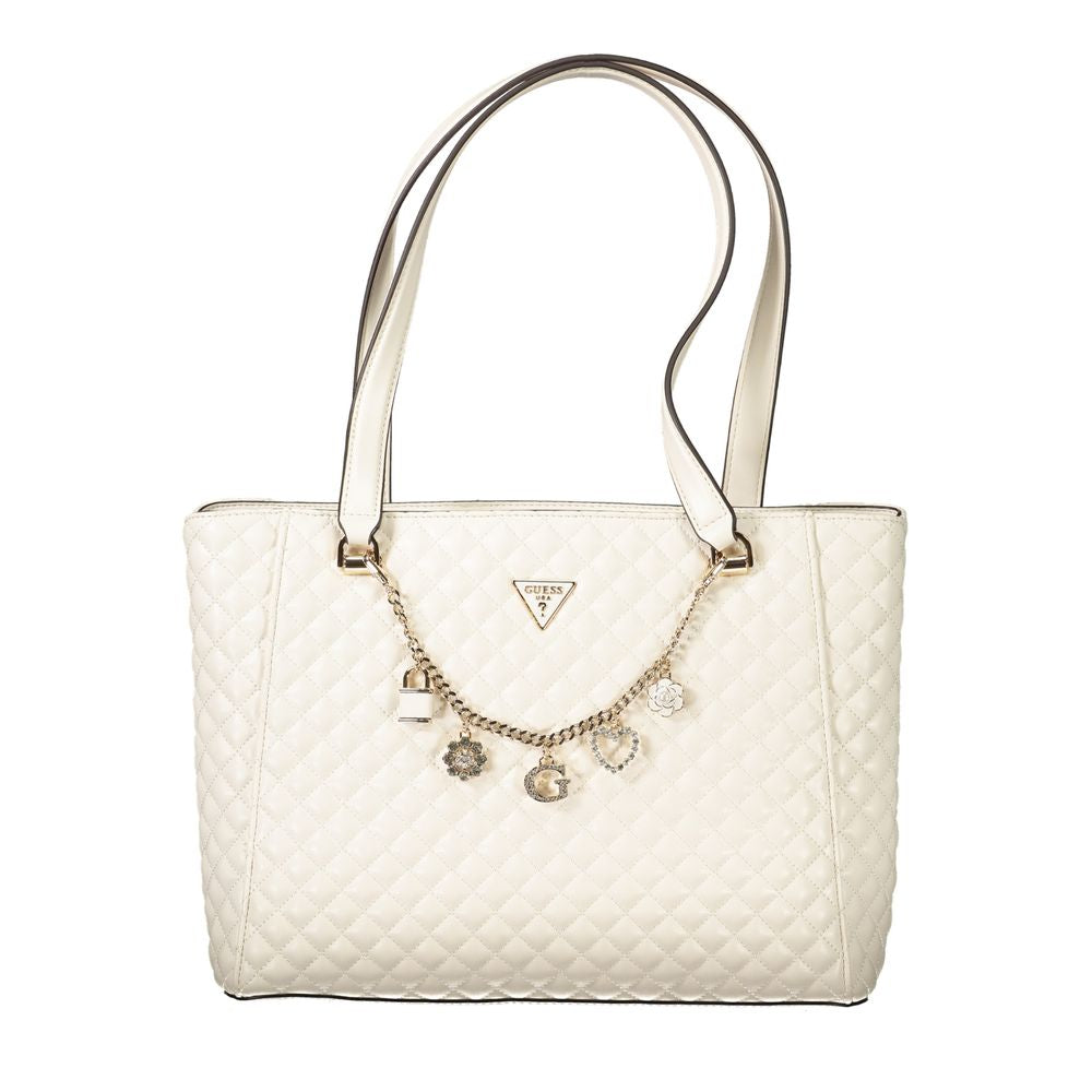 Guess Jeans White Polyethylene Women Handbag