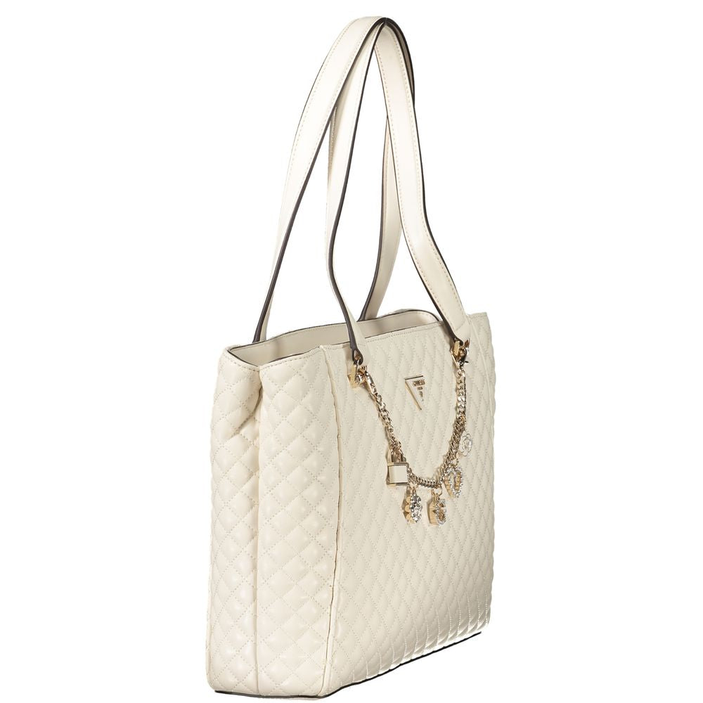 Guess Jeans White Polyethylene Women Handbag