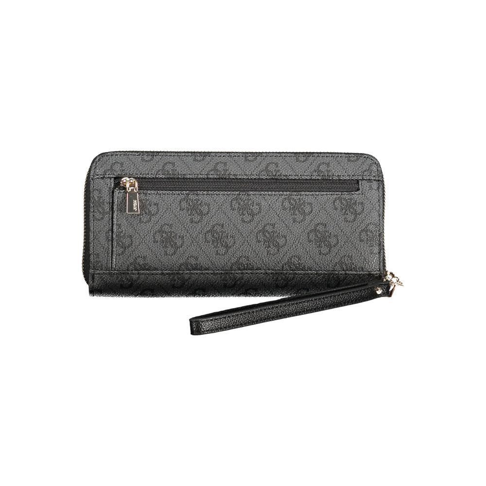 Guess Jeans Black Polyethylene Women Wallet