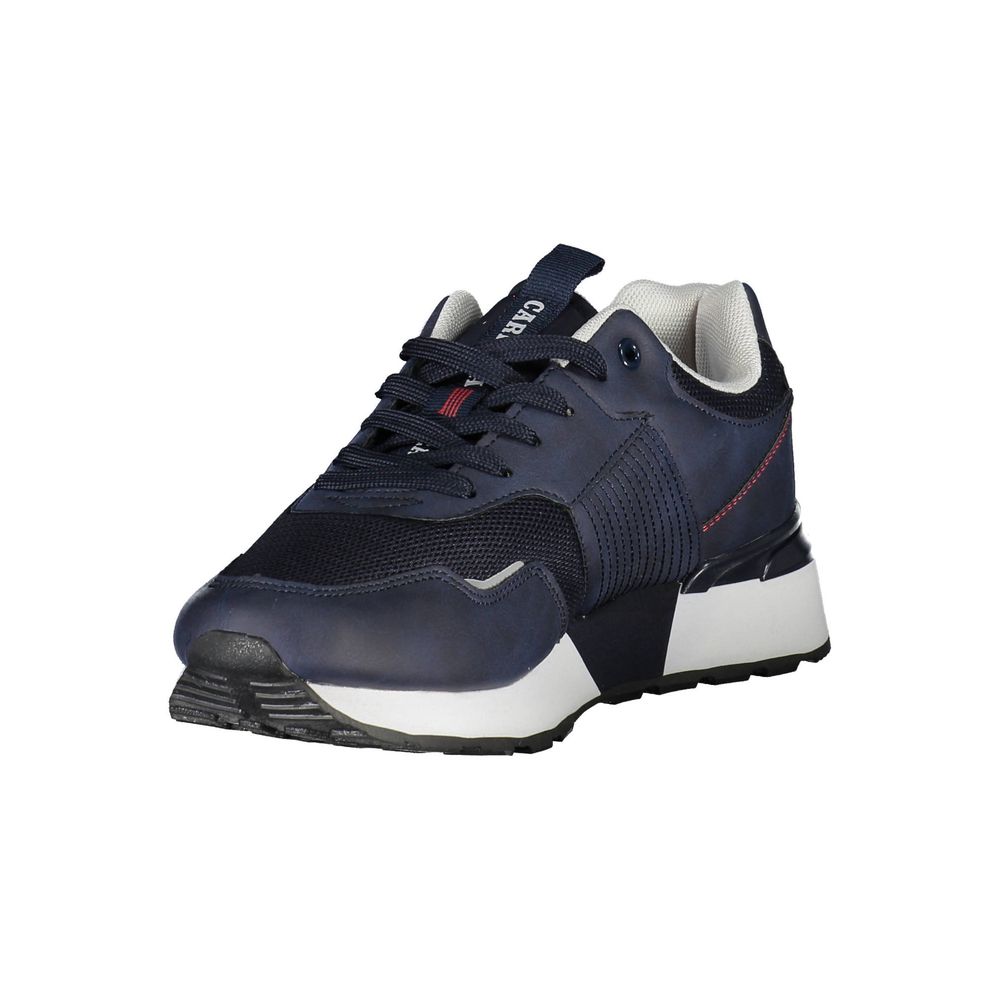 Carrera Blue Polyester Sneaker