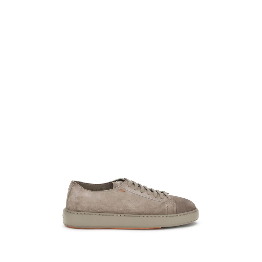 Santoni Suede Sneakers
