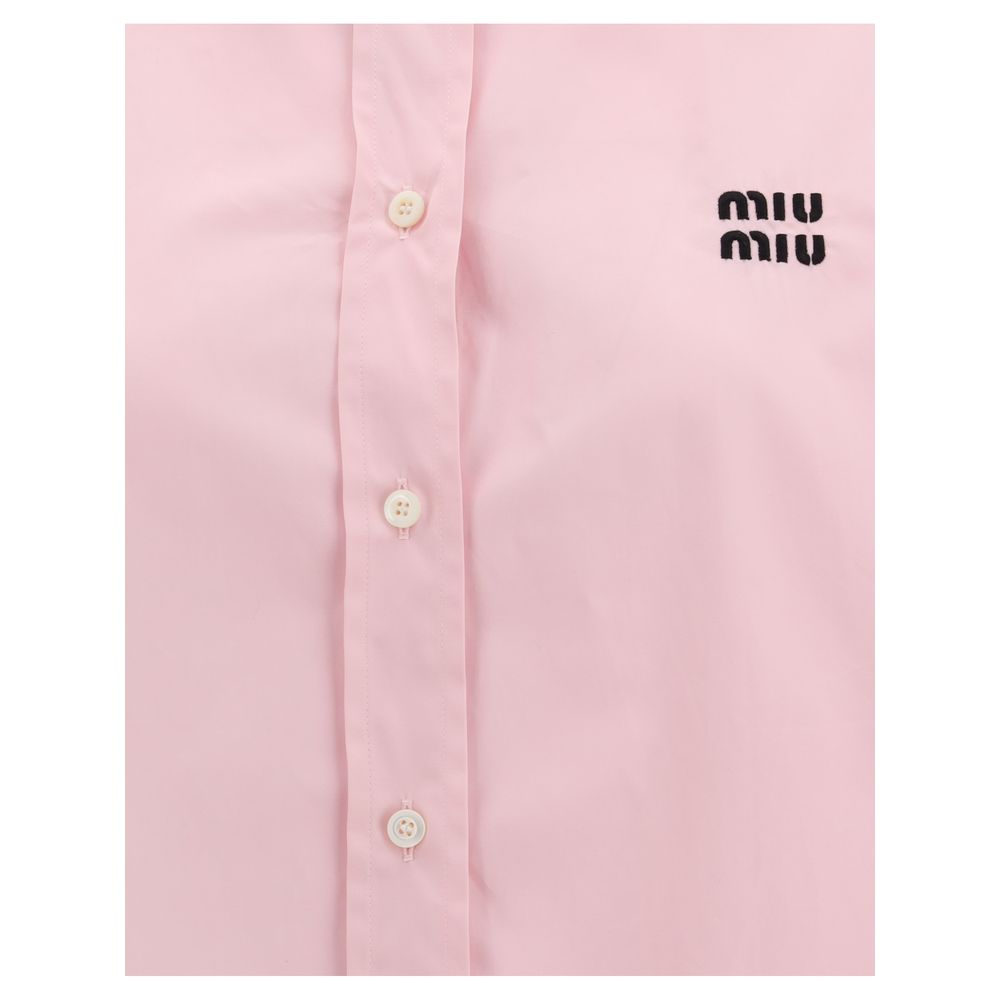 Miu Miu Cropped Shirt