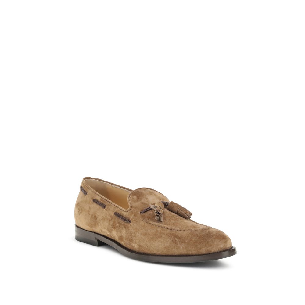 Brunello Cucinelli Suede Loafers