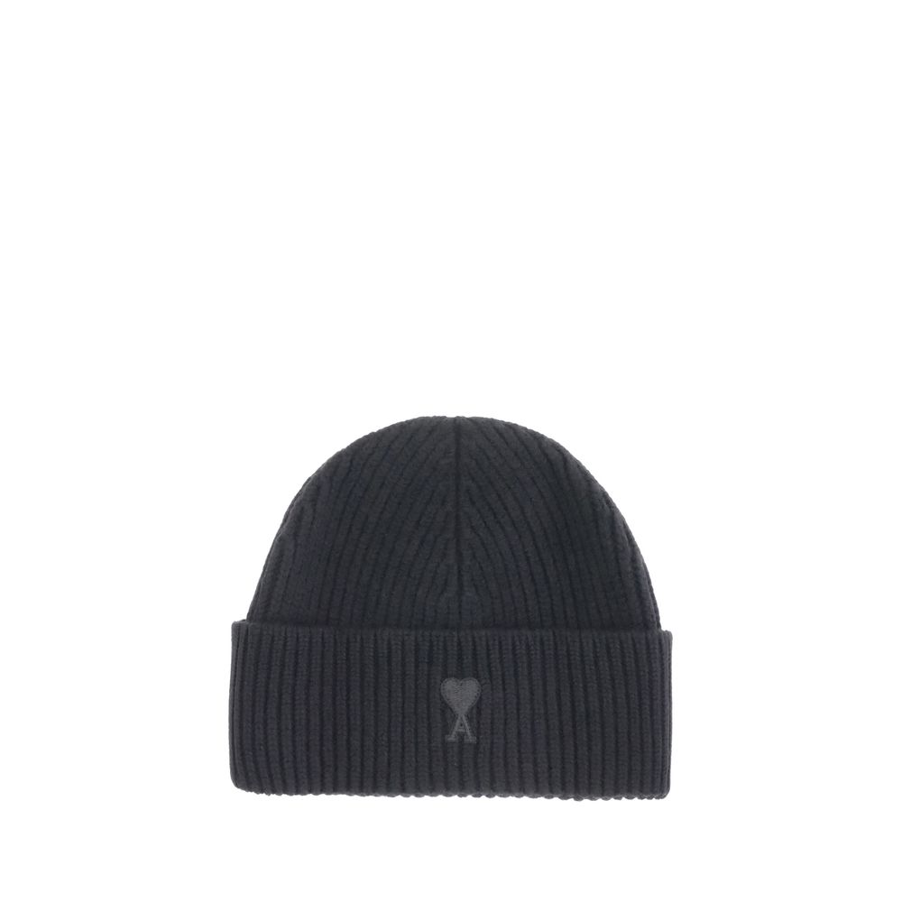 Ami Paris Ami De Coeur beanie Hat