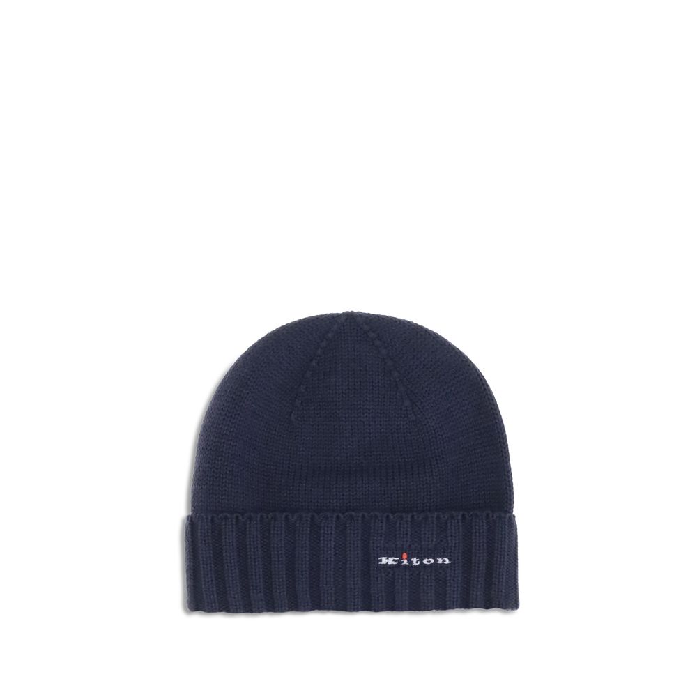 Kiton Wool beanie Hat