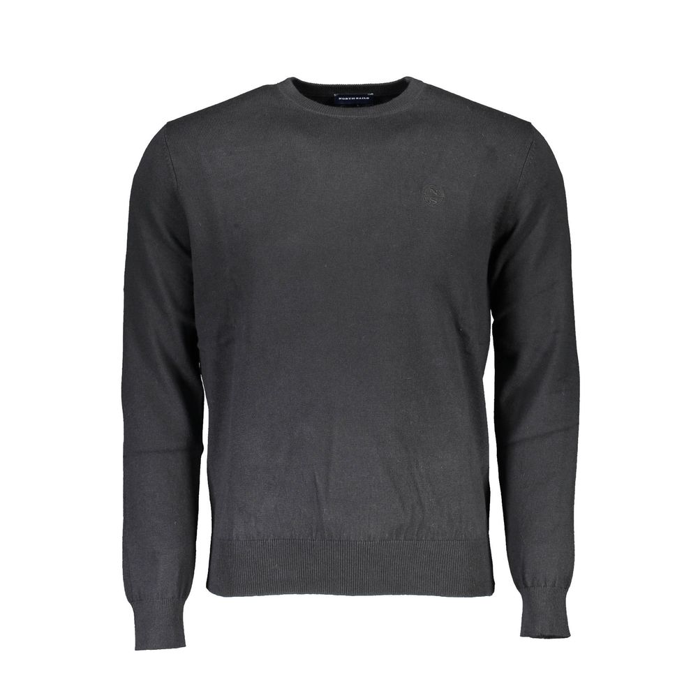 North Sails Black Cotton Sweater