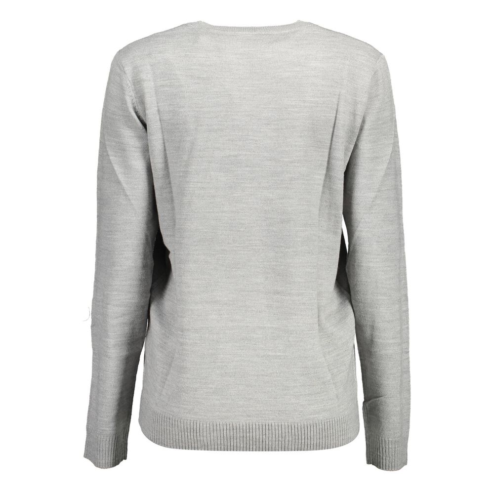 U.S. POLO ASSN. Gray Nylon Sweater