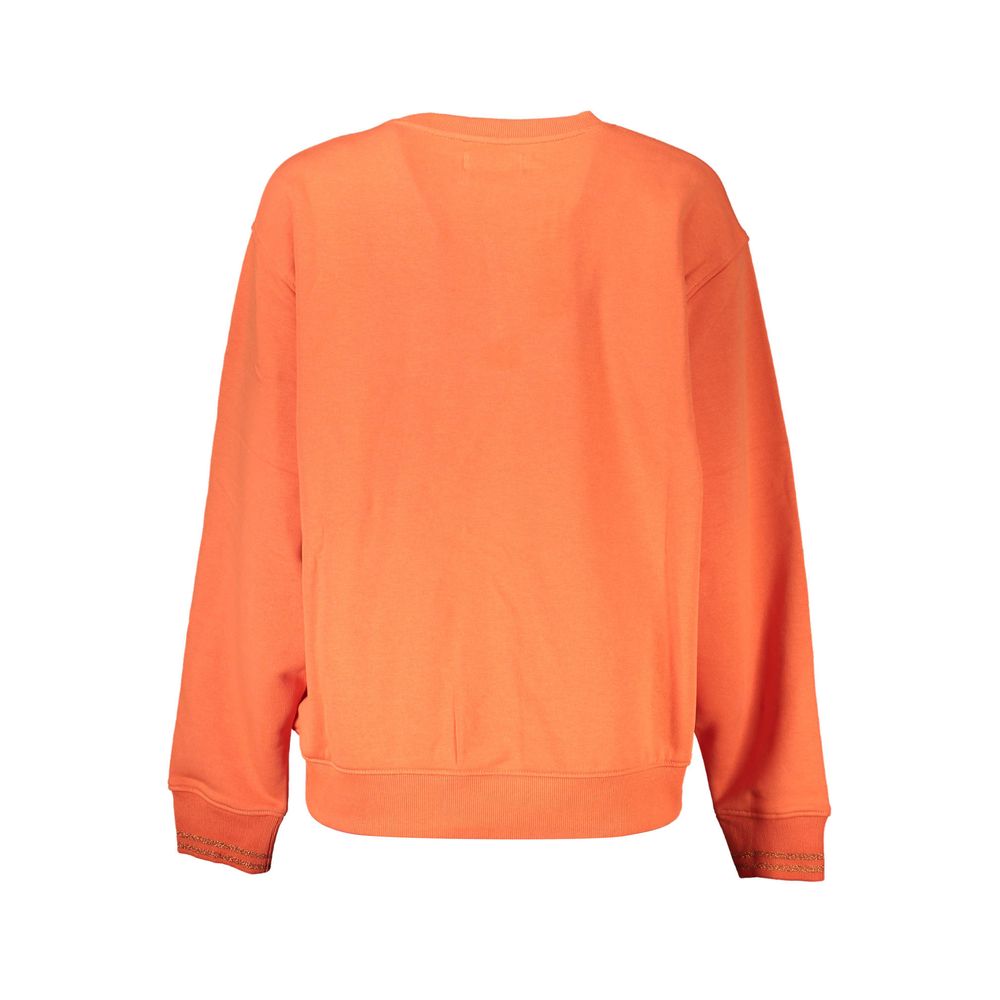 Desigual Orange Cotton Sweater