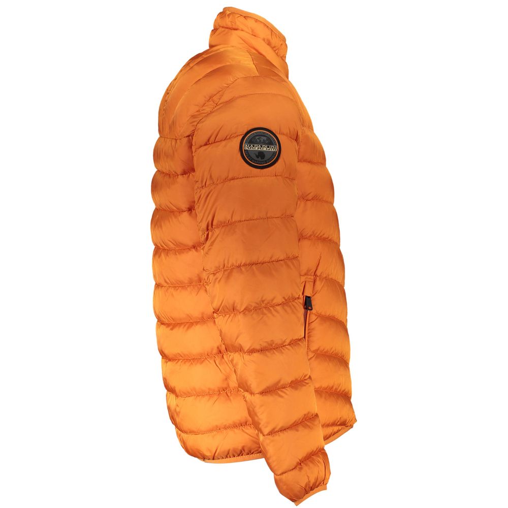 Napapijri Orange Polyamide Jacket