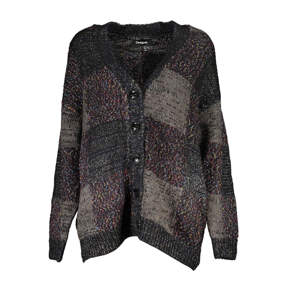 Desigual Black Polyester Sweater