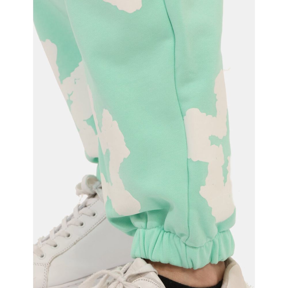 Comme Des Fuckdown Green Cotton Jeans & Pant