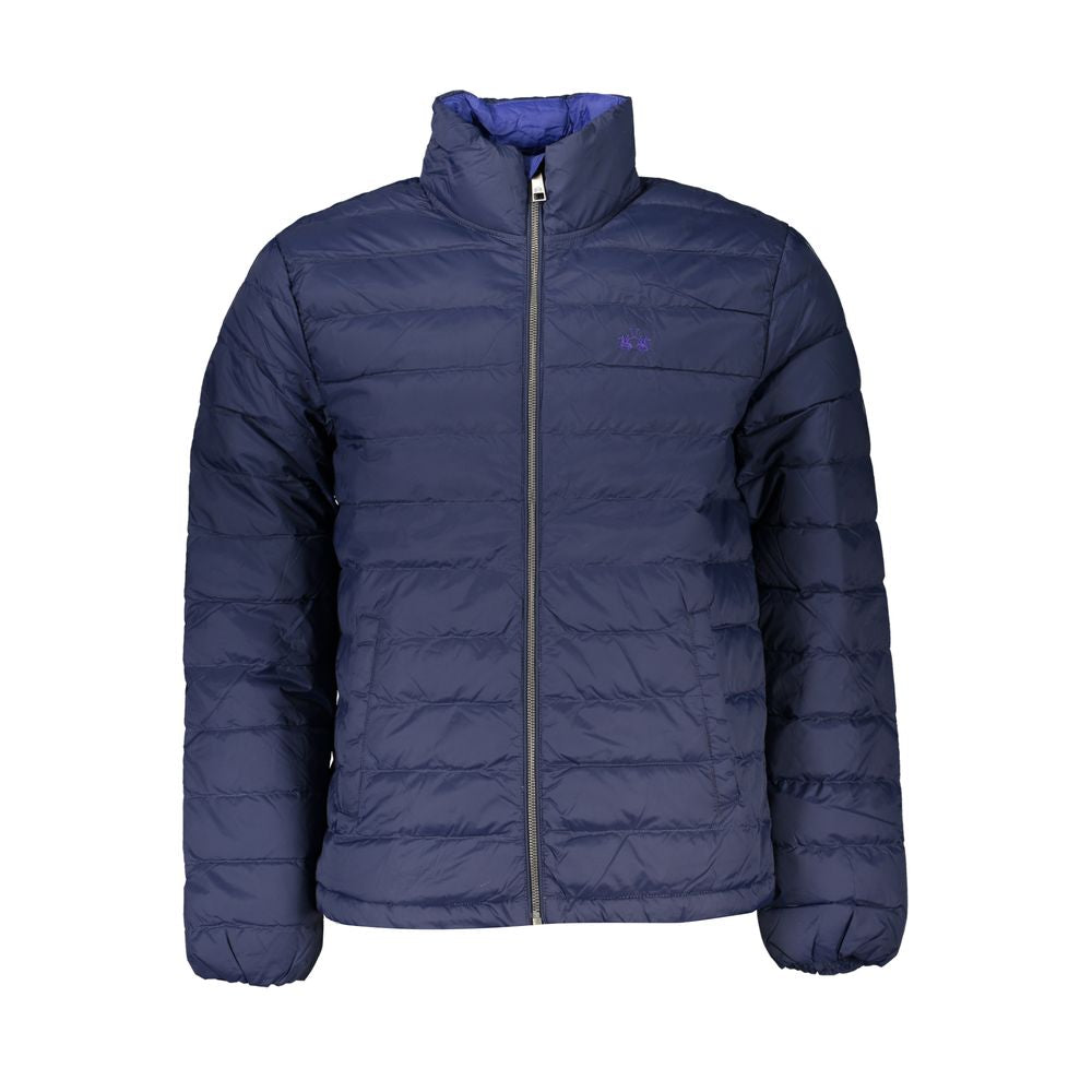 La Martina Blue Polyamide Jacket