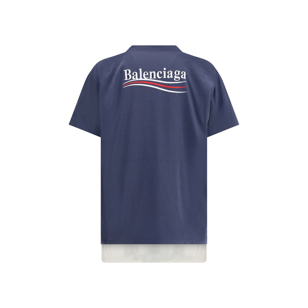 Balenciaga Double Political Campaign T-Shirt