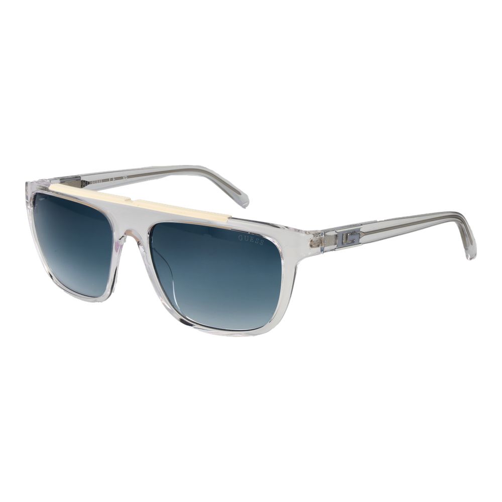 Guess Transparent Men Sunglasses