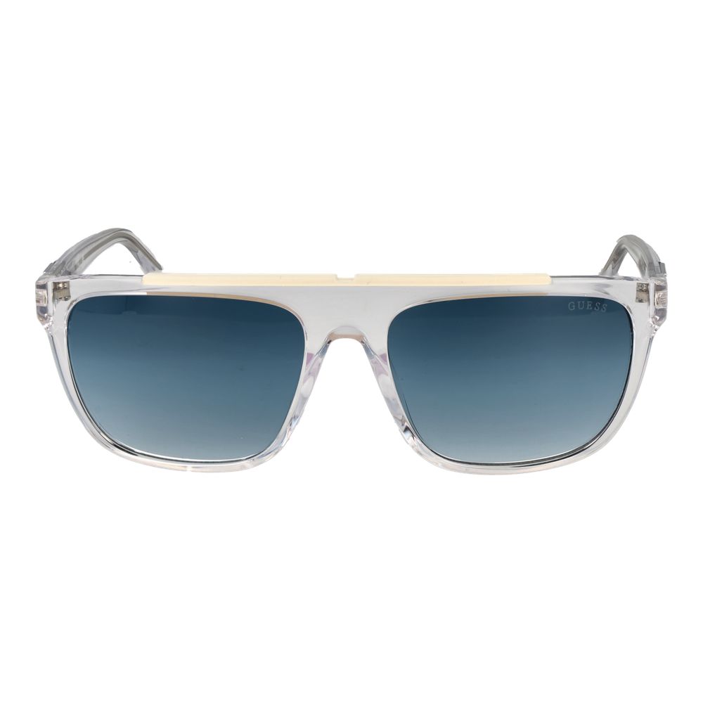 Guess Transparent Men Sunglasses