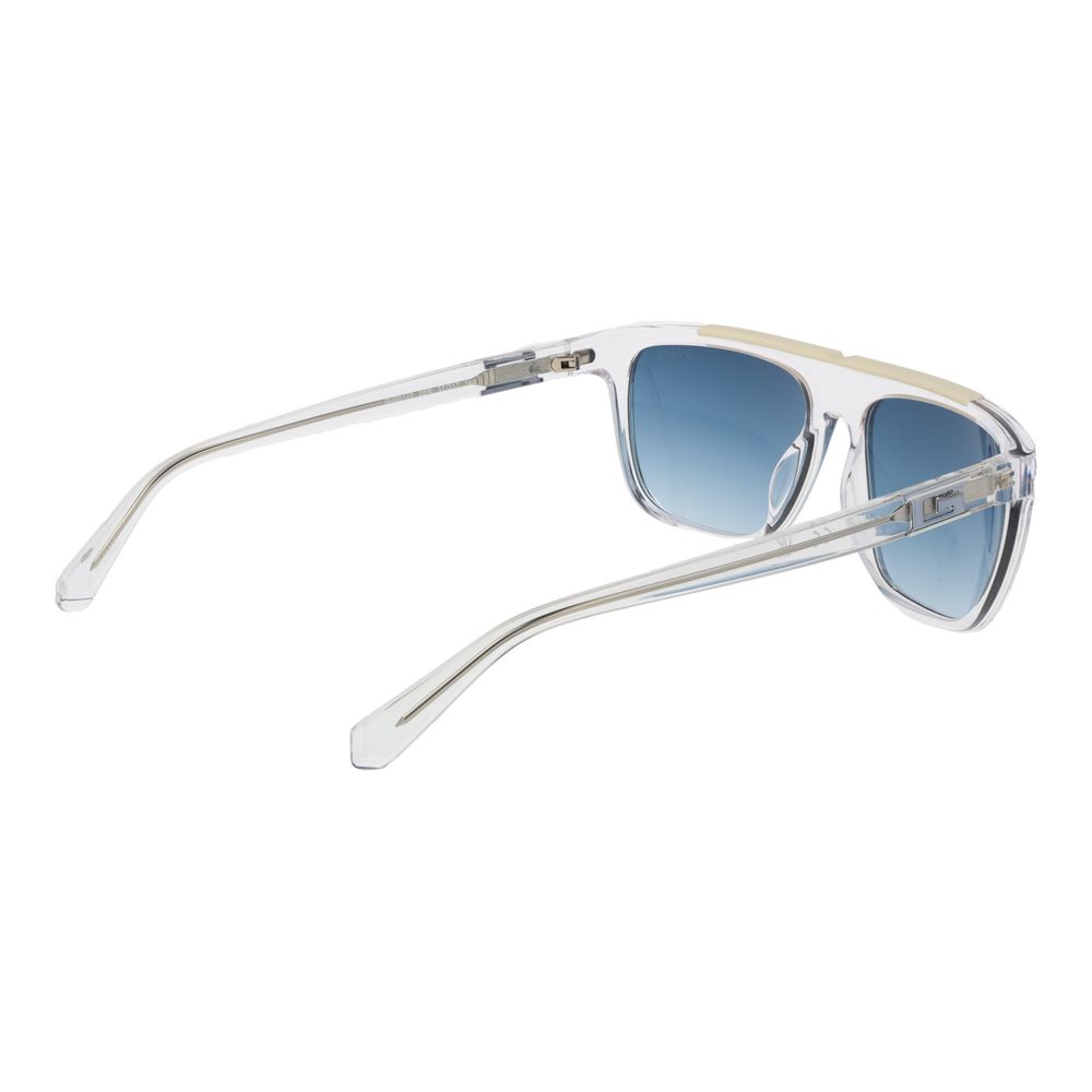 Guess Transparent Men Sunglasses