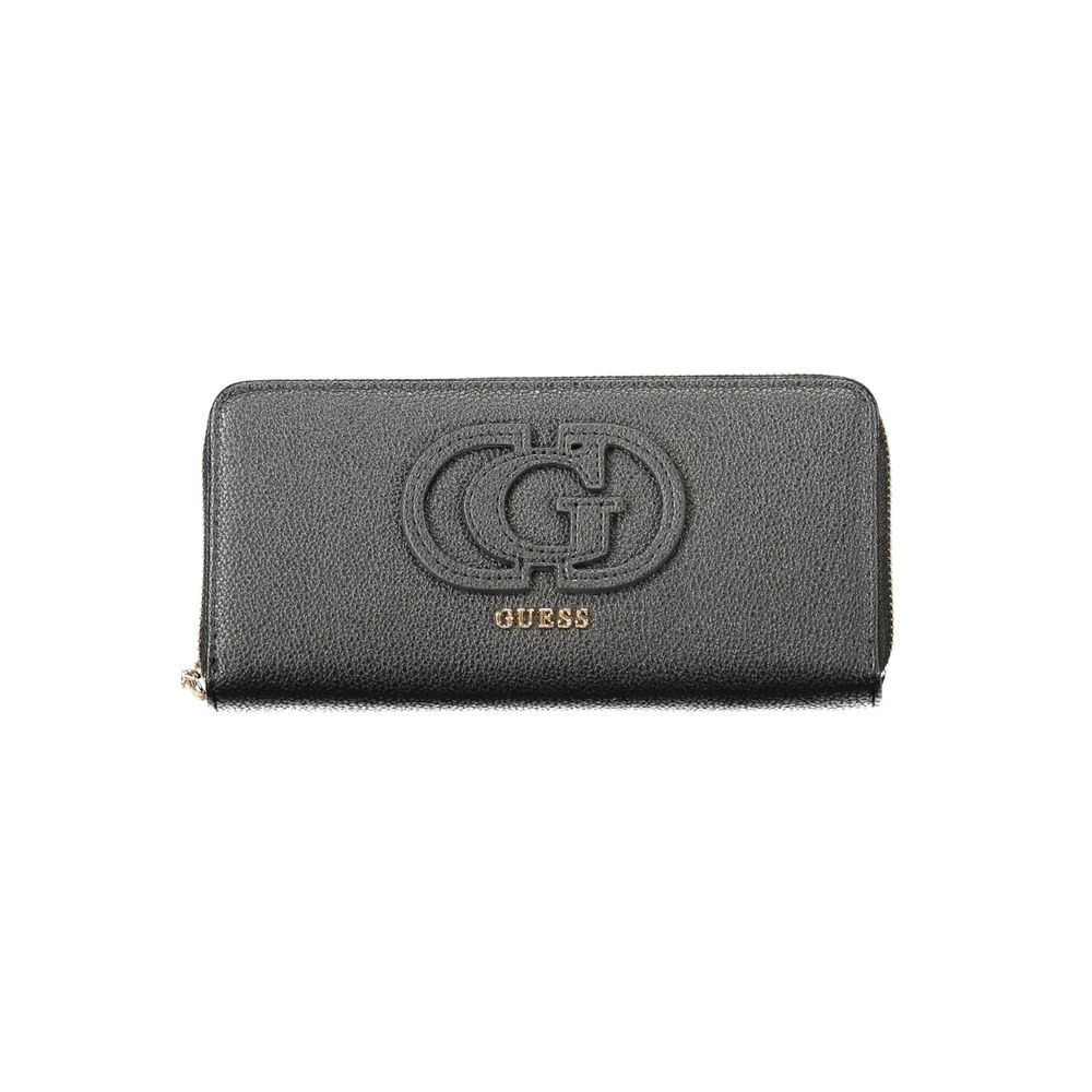 Guess Jeans Black Polyethylene Women Wallet