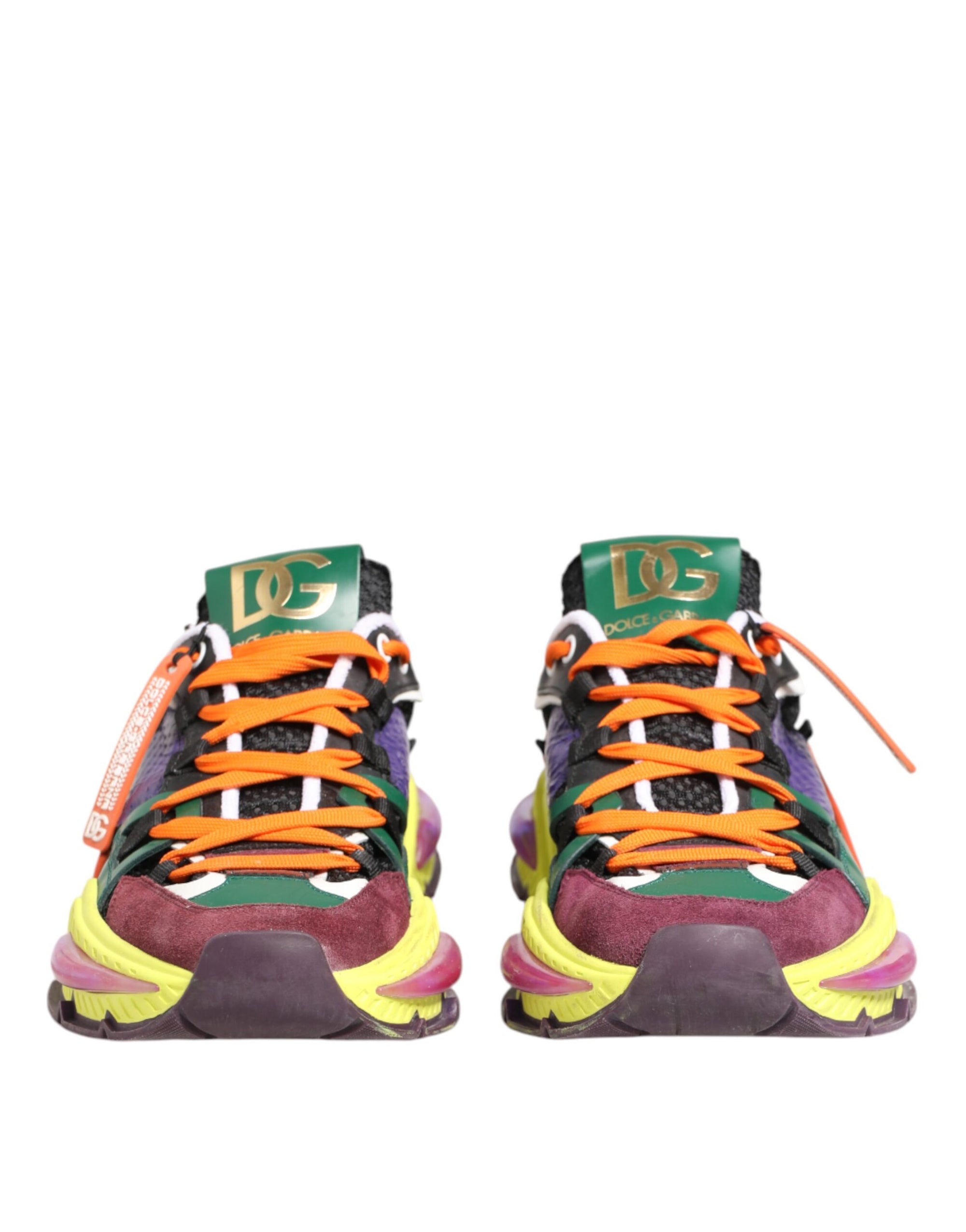 Dolce & Gabbana Multicolor Airmaster Men Sneaker Shoes