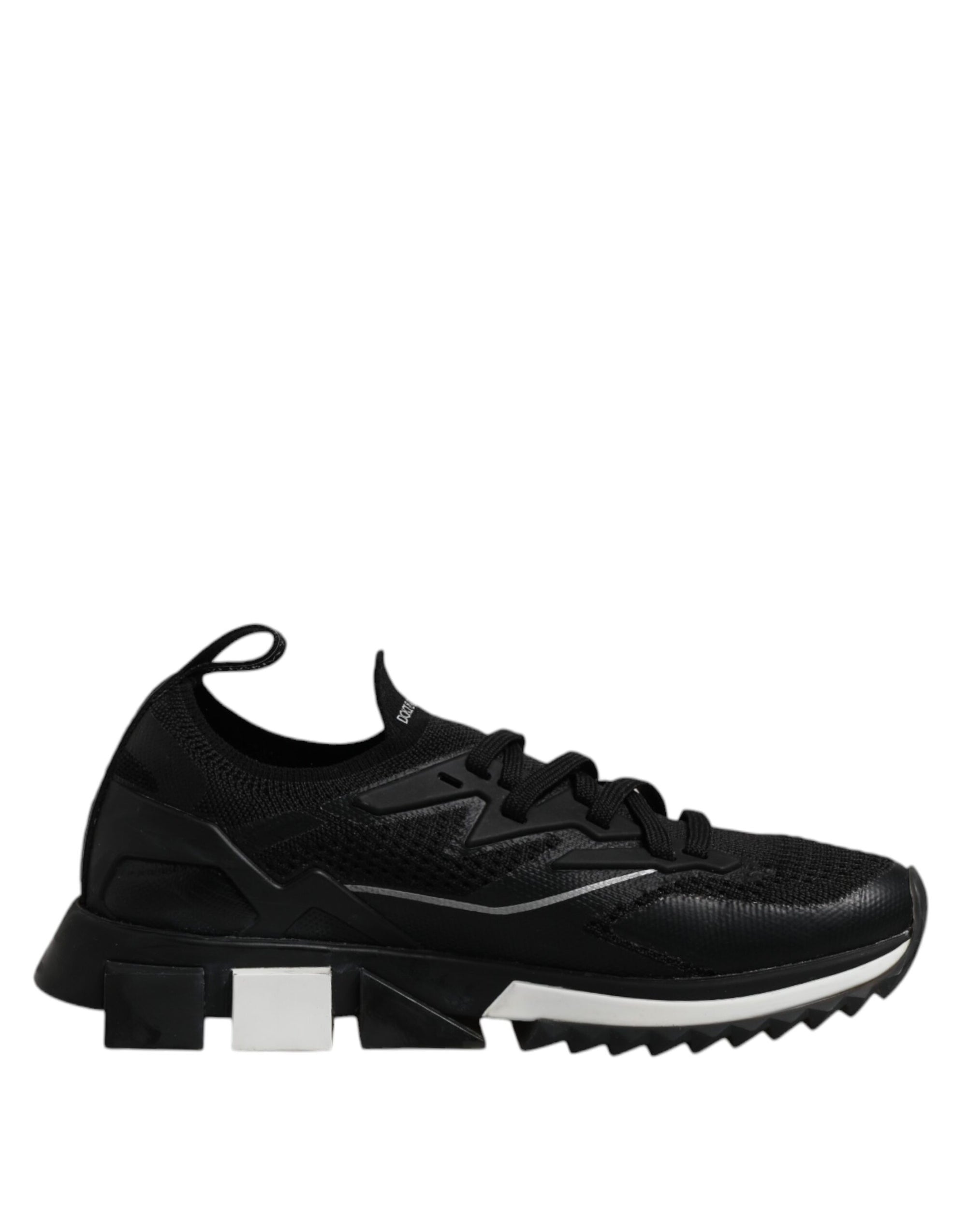 Dolce & Gabbana Black SORRENTO Lace Up Men Sneakers Shoes