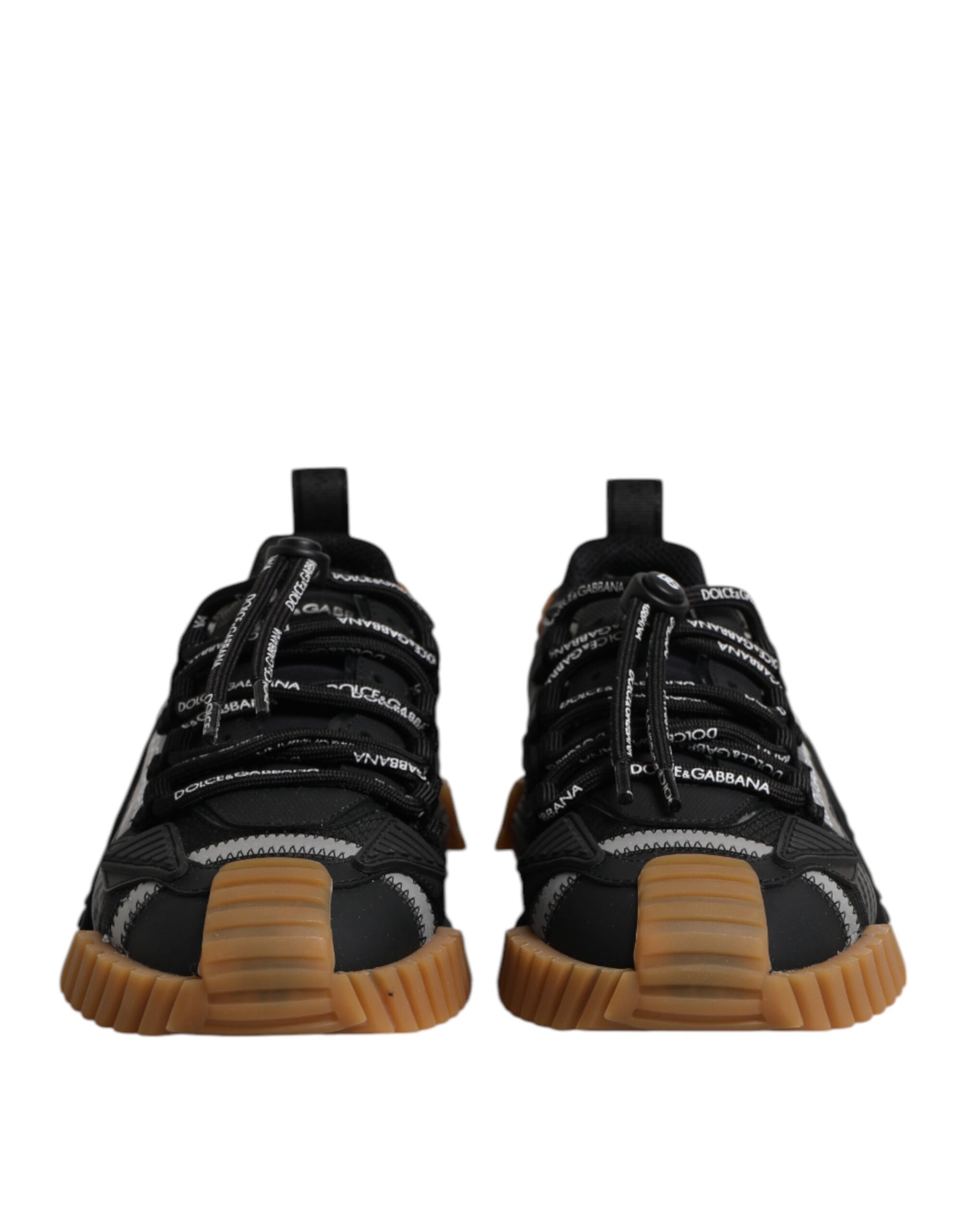 Dolce & Gabbana Black NS1 Lace Up Low Top Men Sneakers Shoes