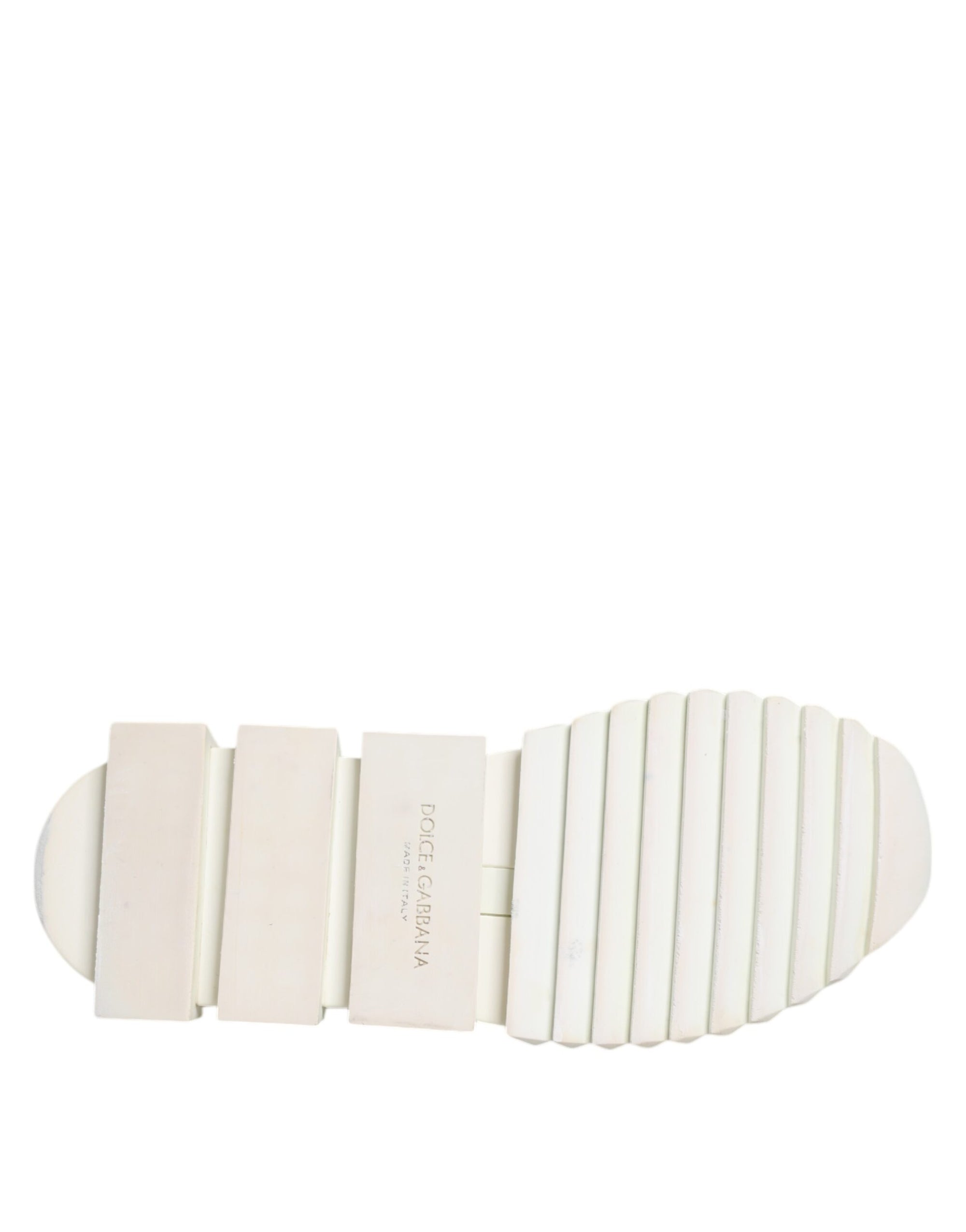 Dolce & Gabbana White SORRENTO Slip On Low Top Sneakers Shoes